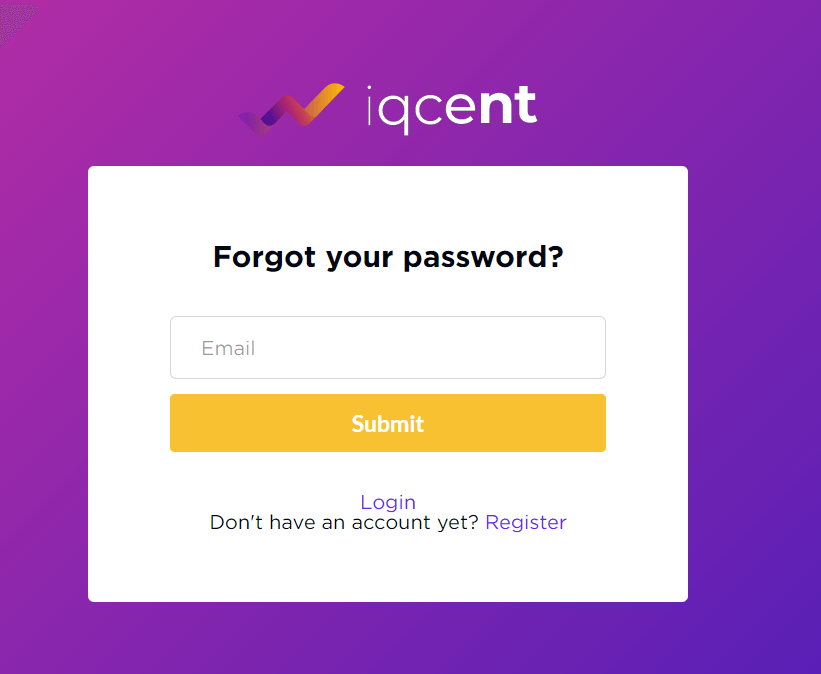 كيفية تسجيل الدخول إلى IQcent